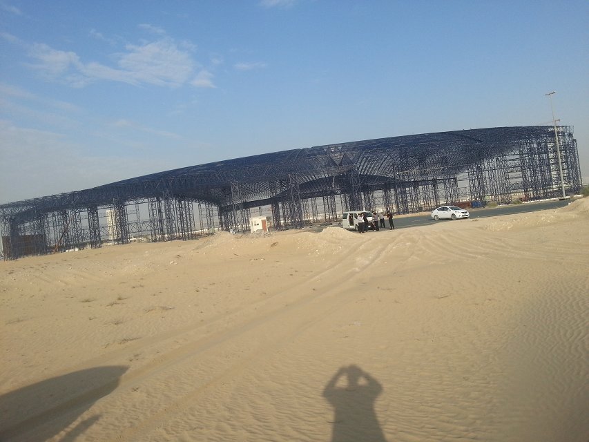 安陆大型场馆网架工程