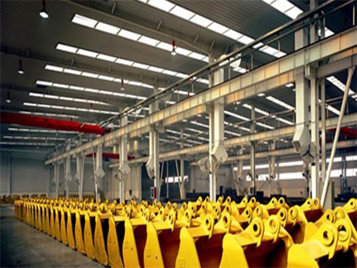 安陆徐工集团挖掘机装配车间