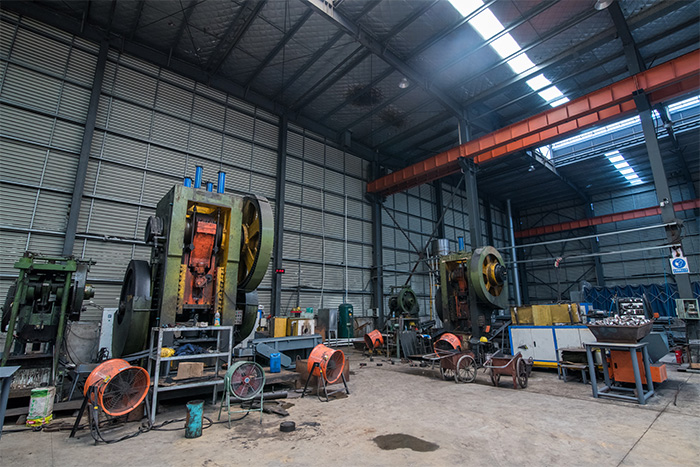 安陆网架配件-锥头加工车间